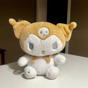 Sanrio Kuromi Plush Toy Dull Beige Nakajima